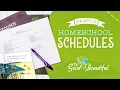 Sample Homeschool Schedules The Good and the Beautiful