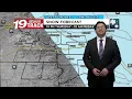 Chance of a wintry mix tonight Temperatures and clouds decrease through Friday