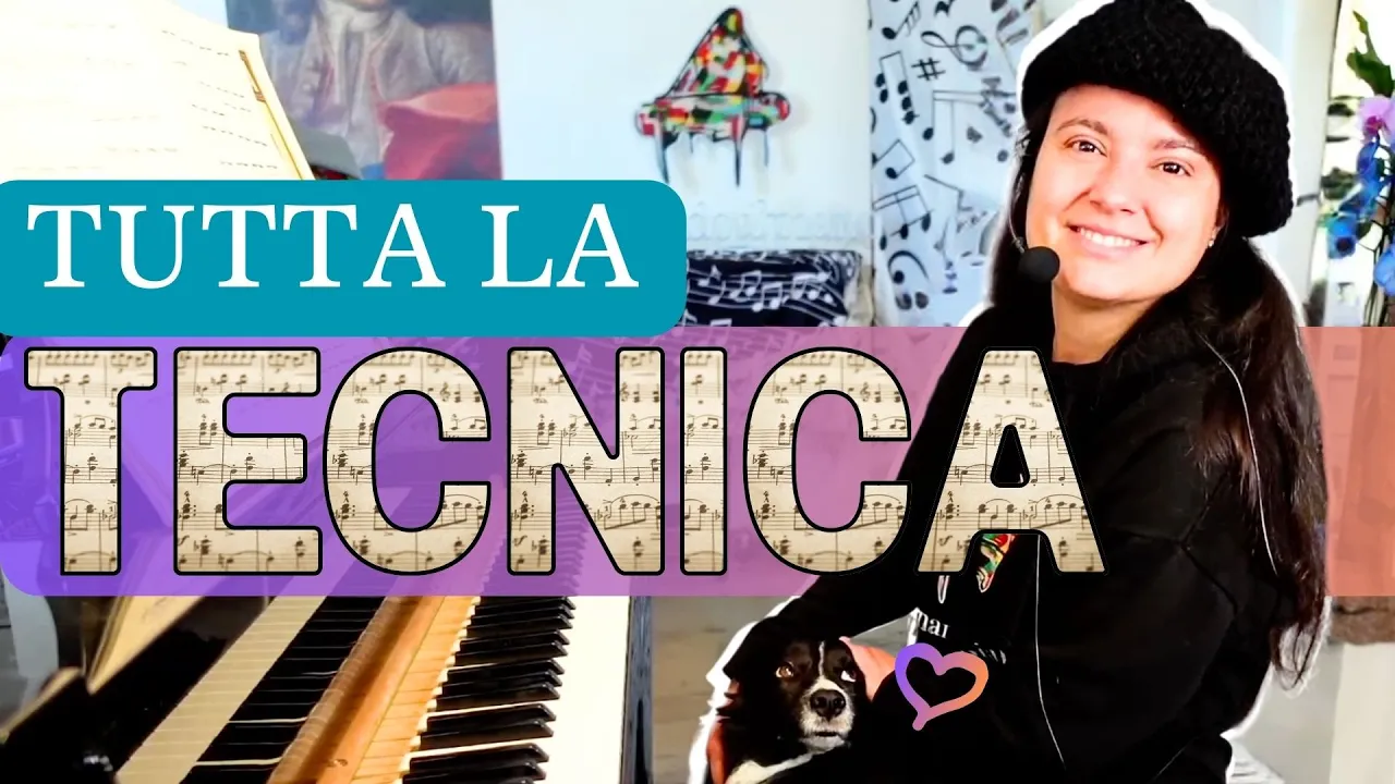 TUTTA LA TECNICA PIANISTICA spiegata in meno di un'ORA!