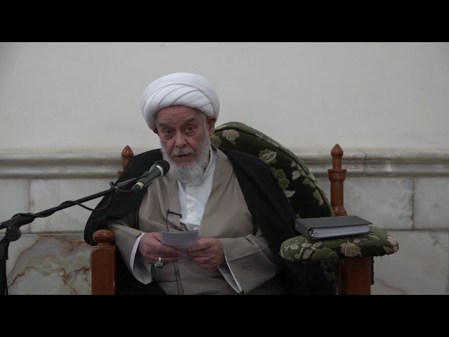 سماحة الشيخ هادي آل راضي  ـ  درس الأصول 5 جمادى الآخرة 1438
