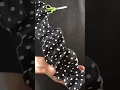 Bulletin board border made of fabric strips