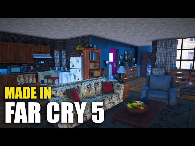 I made the Friends TV Set in Far Cry 5 and then beat them all up.