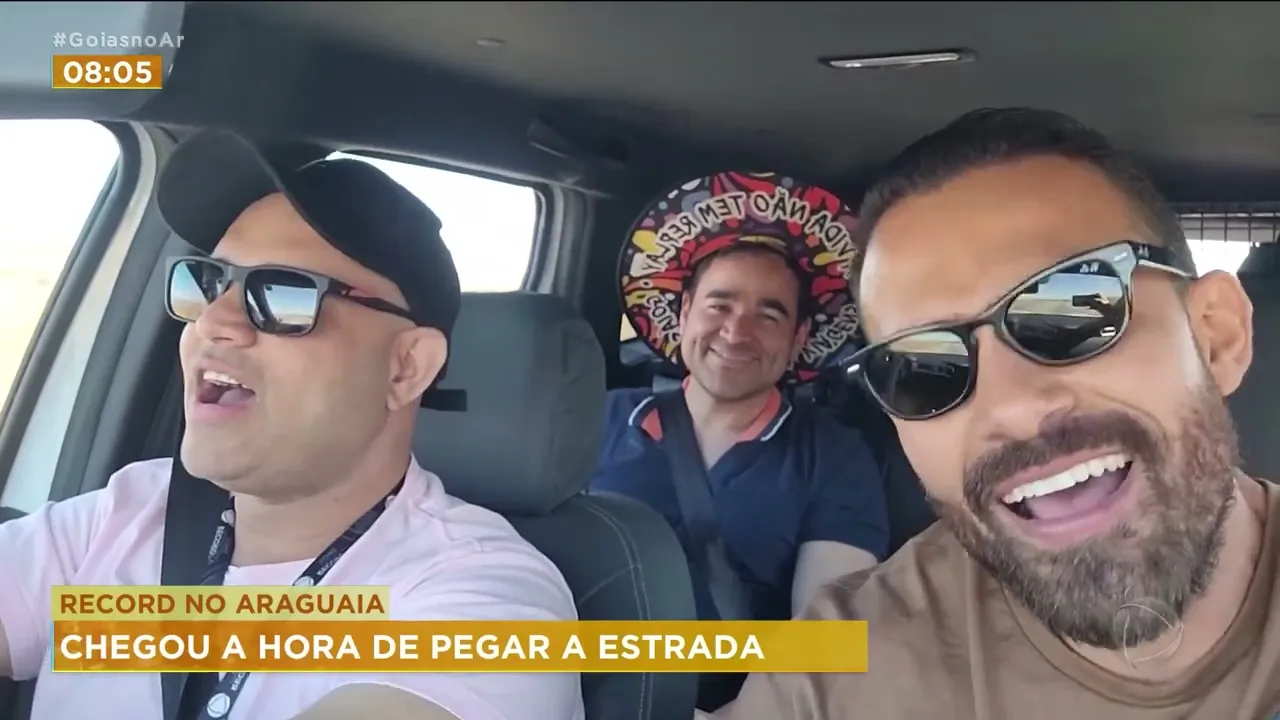 RECORD NO ARAGUAIA: CHEGOU A HORA DE PEGAR A ESTRADA