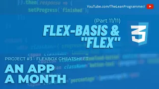 What is Flex Basis and Flex in CSS Flexbox The Complete Flexbox Tutorial Part 11