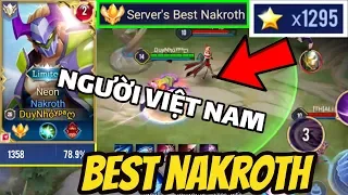 Download 1300 STARS TOP 1 NAKROTH THẾ GIỚI NGƯỜI VIỆT NAM - BEST NAKROTH | AoV | RoV | Liên Quân Mobile MP3