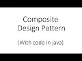 Composite Design Pattern in Java