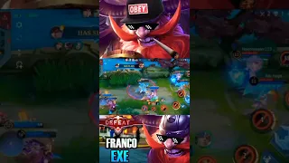 How to use Franco Hook properly ???? Mobile Legends #mlbb #mlbbshorts #funny #youtubeshorts #shorts