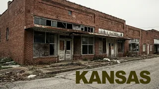 KANSAS Fading Rural Towns In A Forgotten Corner Of The State - Plus A Ghost Town In Oklahoma