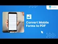 Google Forms Alternative for Forms to PDF Conversion No-Code Low-Code Platform