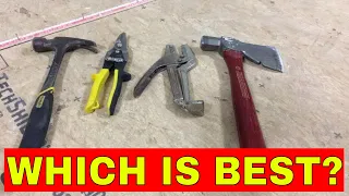Tack strip cutters Studio sneak peek