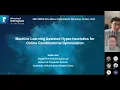 Machine learning assisted hyper-heuristics for online combinatorial optimization problems