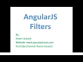 12 AngularJS Filters