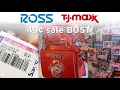 Ross 49 cent sale 2025 Tjmaxx shop with me Ross venta de 49 centavos Valentines day shopping