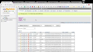 Codeanywhere Tutorials Update user processing