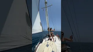 Hula Hooping and Sailing North! ⛵️⭕️ #HulaHoop