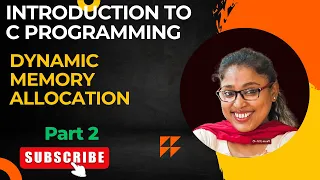 Dynamic Memory Allocation Programming in C C tutorial C programming C language C coding