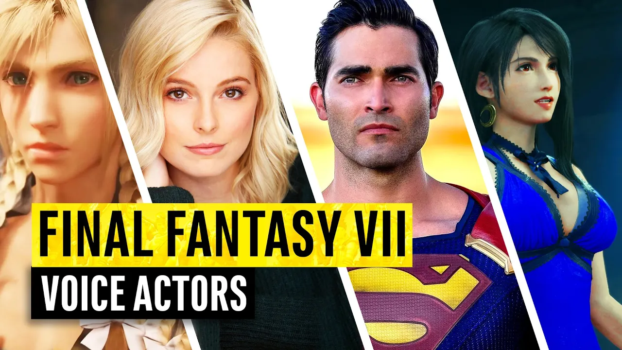 Final Fantasy VII Remake | The Voice Actors Behind The Characters