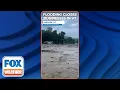 Devastating Flooding Near Okemo Ski Resort In Ludlow Vermont Nearby Businesses Closed