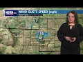 KSGW-12 Sheridan WY 10 pm newscast Shelby Peplowski weather segment September 23 2023