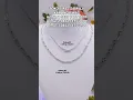 Lagu Kalung emas putih yang cantik, elegan dan bisa dipakai untuk harian \u0026 acara-acara tertentu 😍