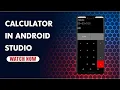 How to make a calculator in Android Studio Part 1