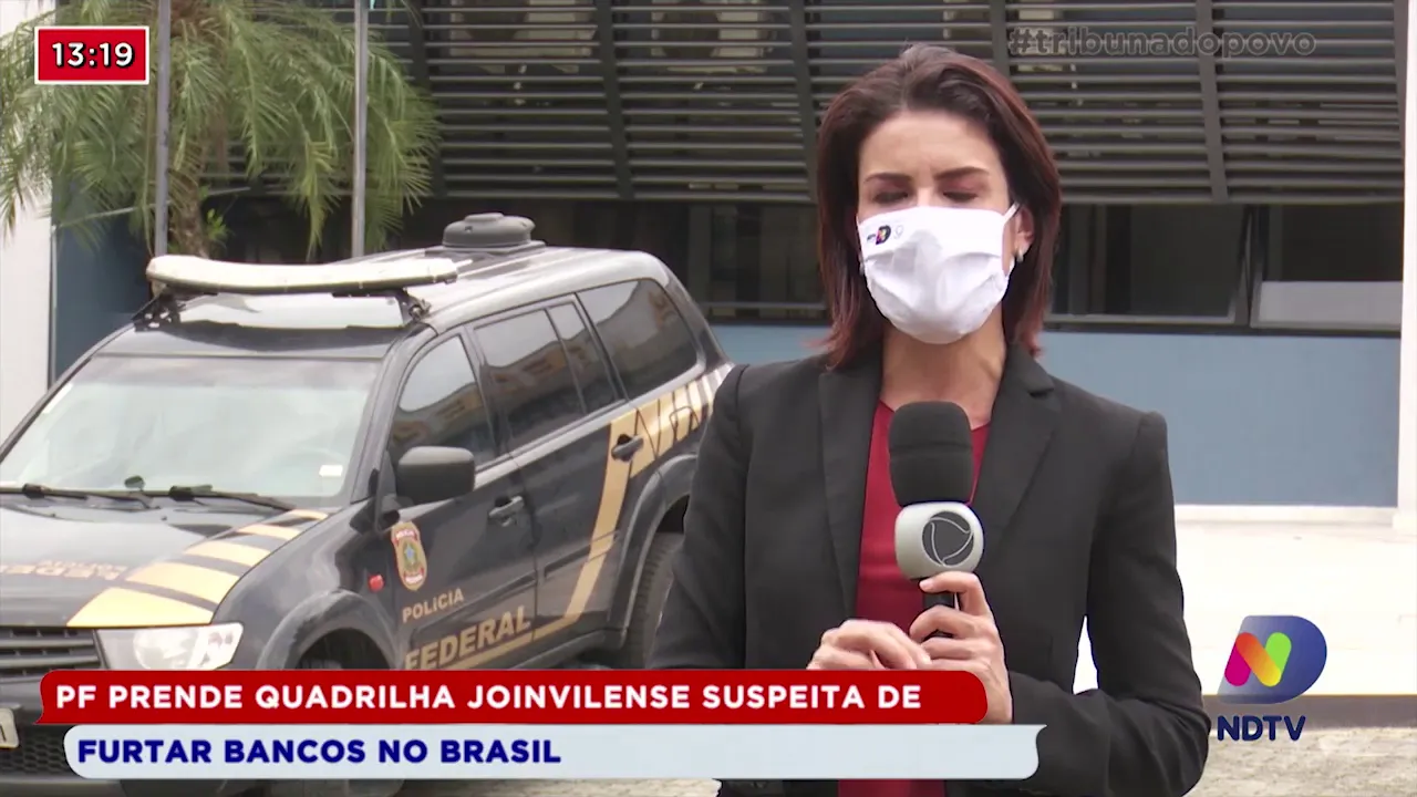 PF prende quadrilha joinvilense suspeita de furtar bancos no Brasil