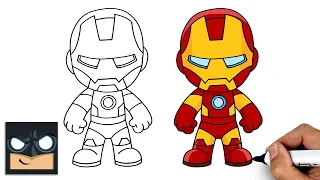 How to Draw Iron Man | Step-by-Step Drawing Tutorial