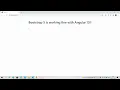 How to add bootstrap 5 in angular 13 application