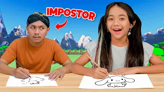 SAMANTHA BINGUNG ADA IMPOSTOR DIANTARA GAMBARAN KITA π± CATH AN ARTIST ROBLOX INDONESIA