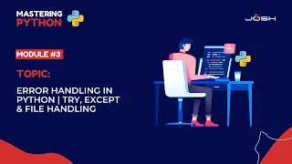 Module Error Handling in Python Try Except File Handling
