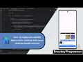 How to implement AdMob Native Ad in Android Studio using Java Easy step-by-Step Tutorial