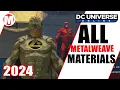 DCUO All Metalweave Materials