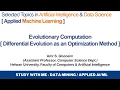 Data Mining - Applied AI Evolutionary computation Revision on genetic algorithm 1