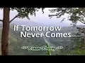 Download Lagu If Tomorrow Never Comes - Ronan Keating (KARAOKE VERSION)