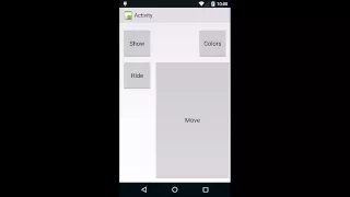 B4A - New feature layout animations