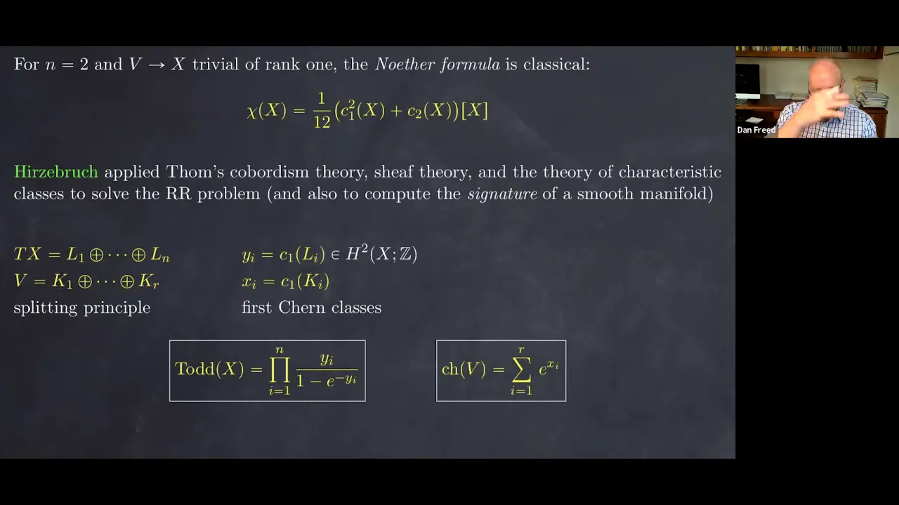Dan Freed | The Atiyah-Singer Index Theorem