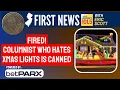 Jackson NJ columnist who hates Christmas lights is fired