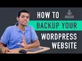 How to Backup Your WordPress Website