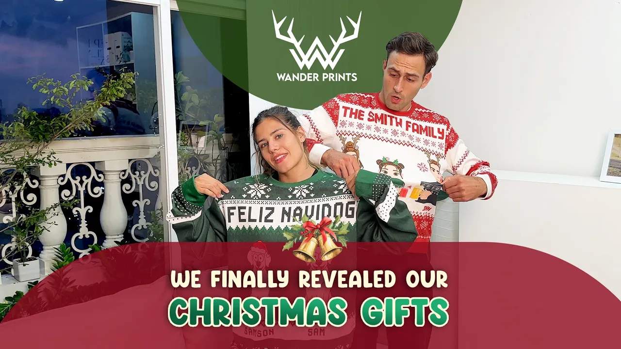 Wander Prints — Wander Prints — Personalized Christmas Sweaters (YouTube video ad)