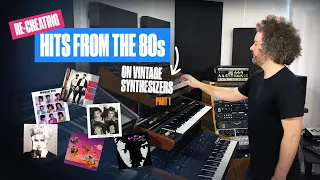 hits from the 80s recreated on synthesizers