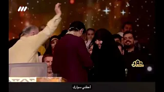 ظهور زوجة حسنين الحلو في برنامج محفل   دندنها