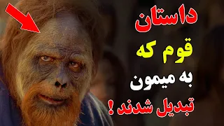 داستان قوم که به میمون تبدیل شدند    اصحاب س بت          دندنها