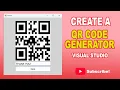 Visual Basic Net Tutorial - How to Create QRCode Generator