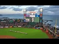 2021 NLDS Game 1 San Francisco Giants Starting Lineup Throwback Fan Cam