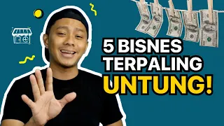 5 idea bisnes paling untung