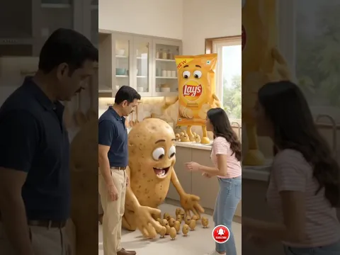 Lays toh aa gya Ghar ke bahar #shortvideo