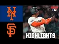 New York Mets vs San Francisco Giants Full Game Highlights ESPN MLB