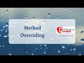 Session 12 Method Overriding in Java Object Oriented Programming Series OOPS