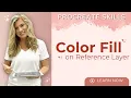 Procreate Color Fill How to Quickly Fill a Reference Layer Shelly Parker ART
