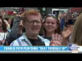 Charlie Puth Performs Beat Yourself Up On The Today Show